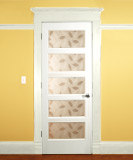 an sample image of a paint interior glass door